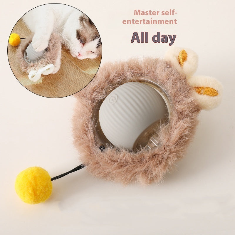 Smart Rolling Ball Toy That Keeps Cats Busy