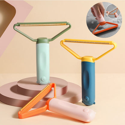 Portable Lint Brush to Keep Fabric Hair-Free