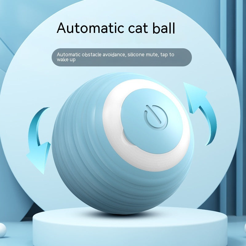 Automatic Rolling Ball to Keep Your Cat Active