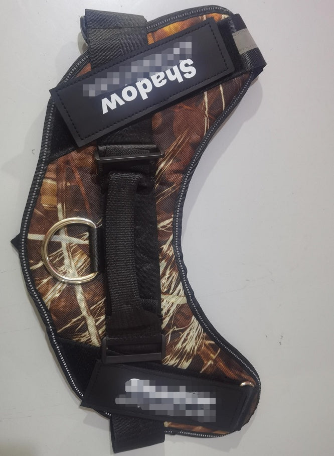 Comfortable No-Pull Harness with Your Dog’s Name