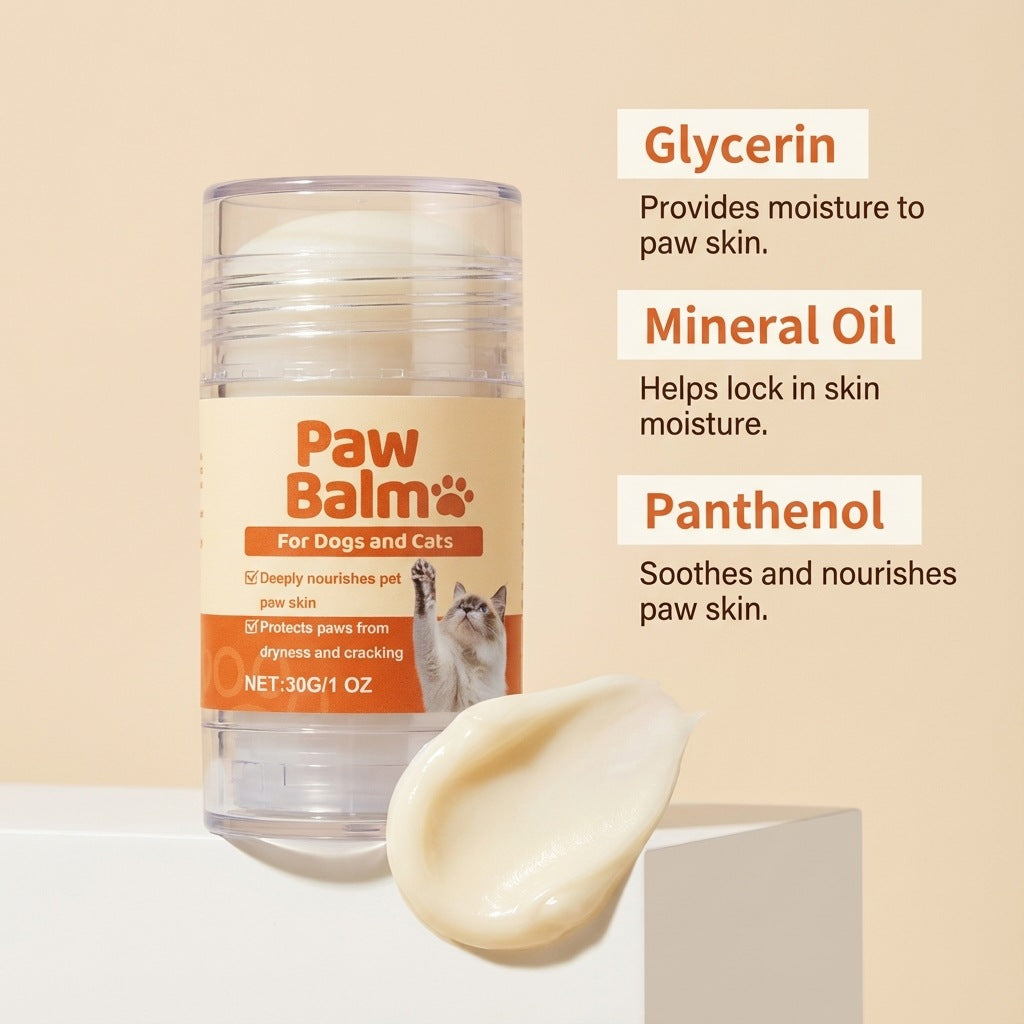 Soothing Paw Balm for Happy, Healthy Dog and Cat Paws