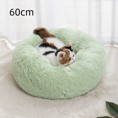 Plush Winter Pet Bed for Maximum Comfort