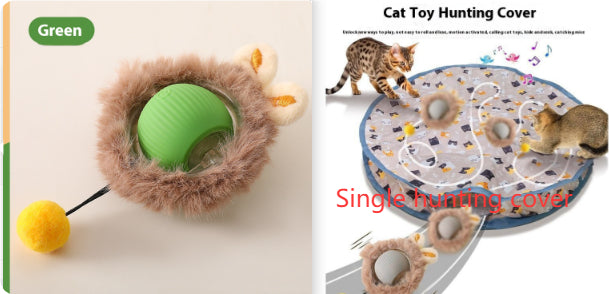 Smart Rolling Ball Toy That Keeps Cats Busy