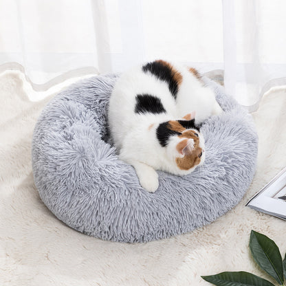 Plush Winter Pet Bed for Maximum Comfort