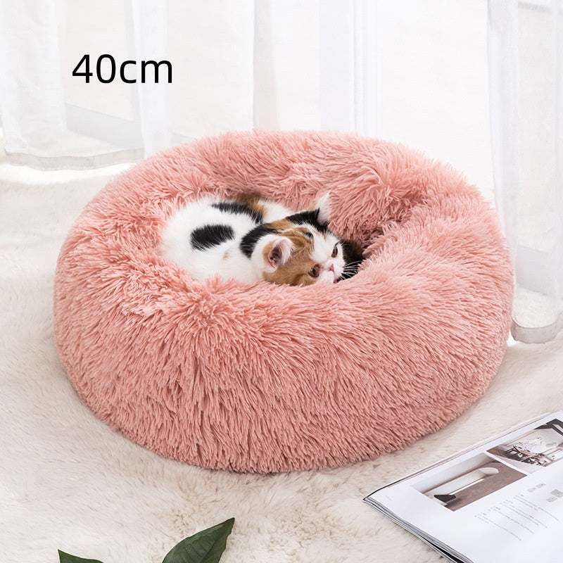 Plush Winter Pet Bed for Maximum Comfort