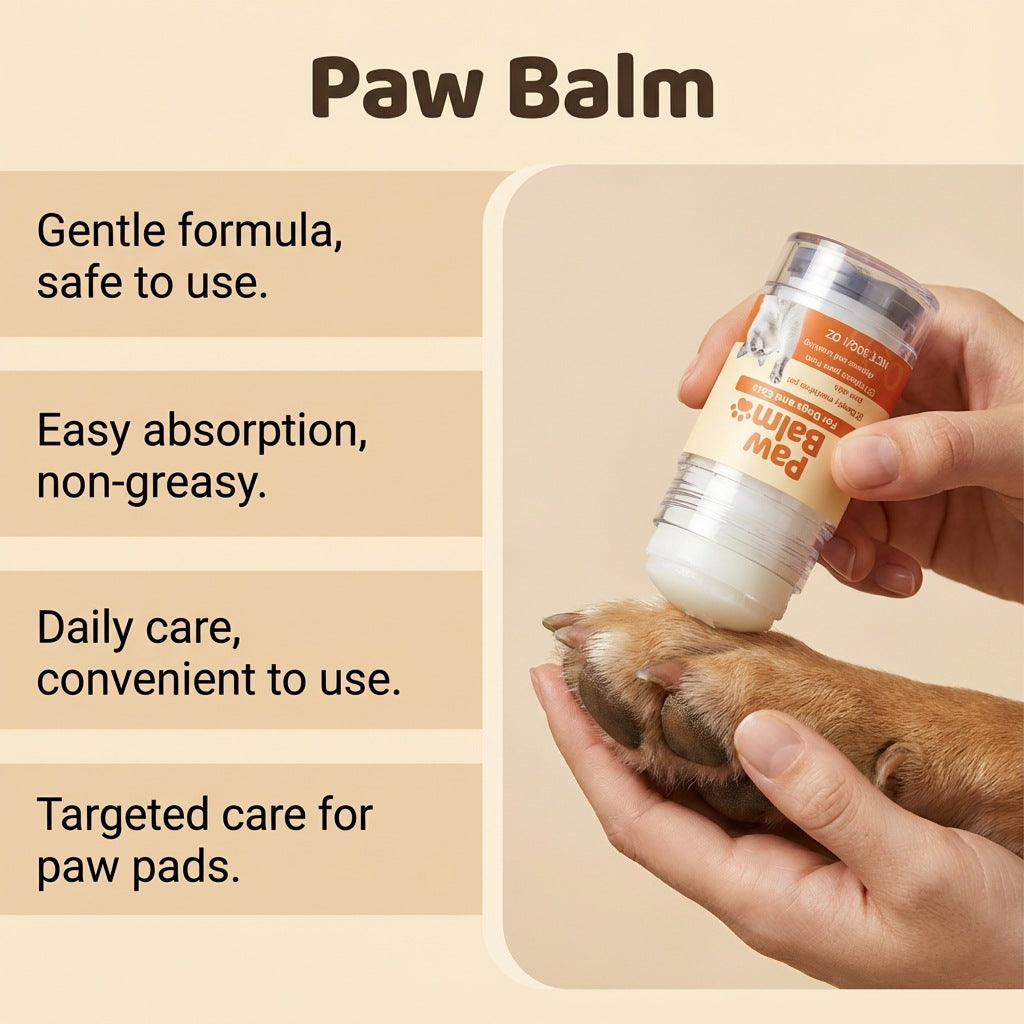 Soothing Paw Balm for Happy, Healthy Dog and Cat Paws