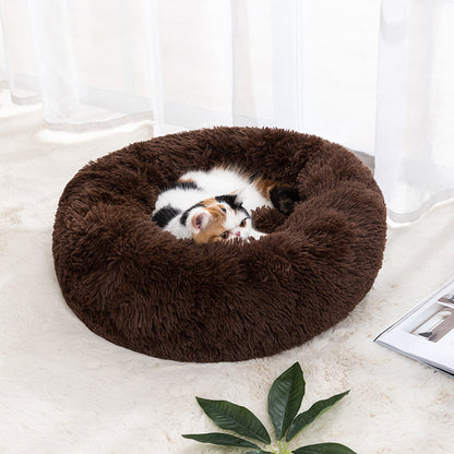 Plush Winter Pet Bed for Maximum Comfort